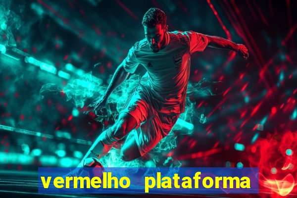 vermelho plataforma de jogos